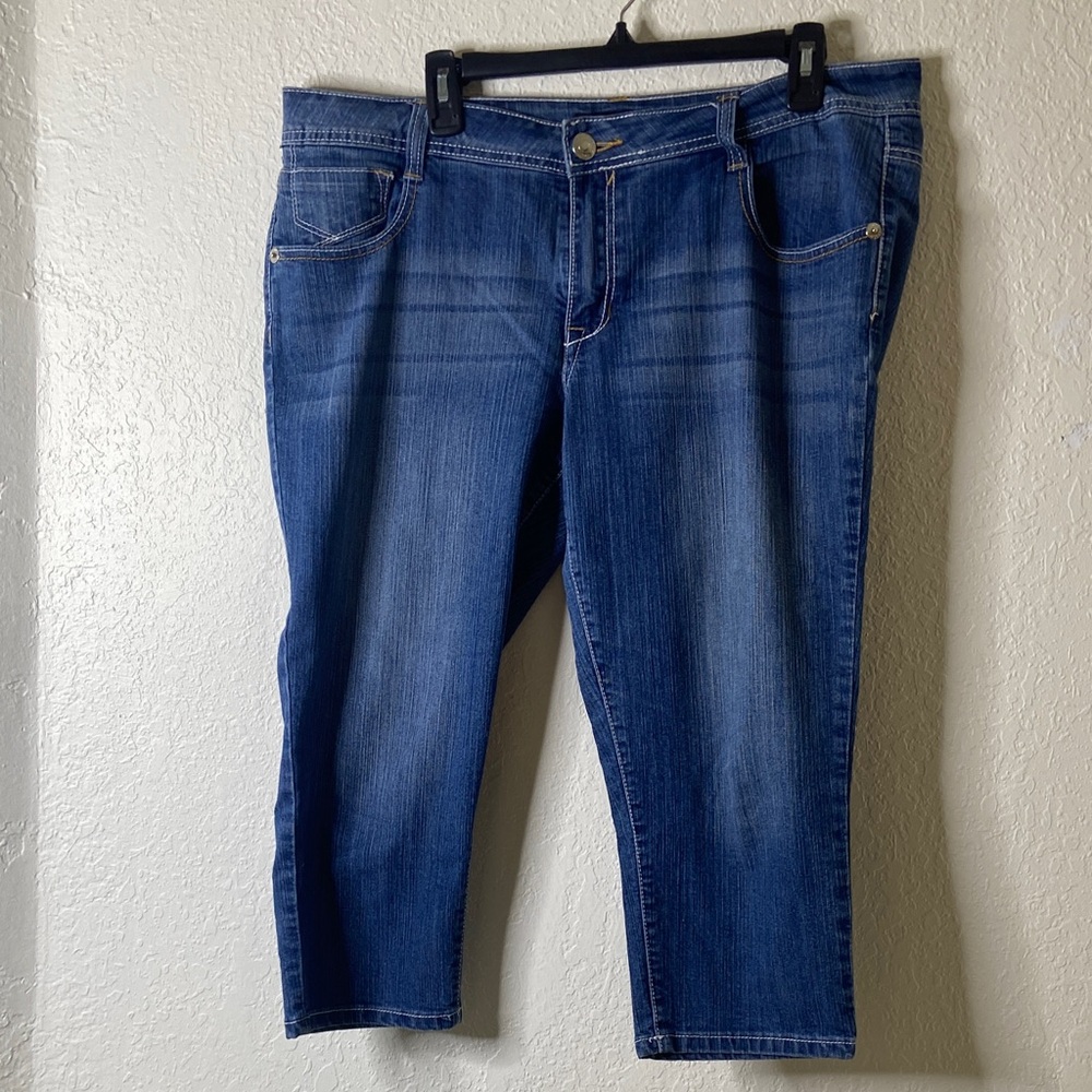 South Pole Dark Blue Women's Ankle Jeans